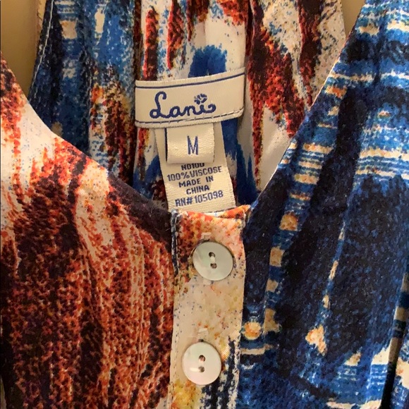 Unique maxi, beautiful print - Picture 3 of 4